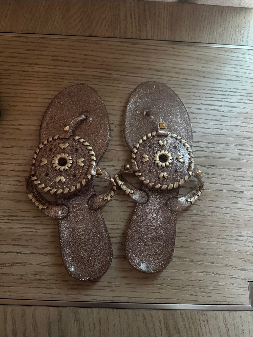 Women’s jelly jack rodger flip flops